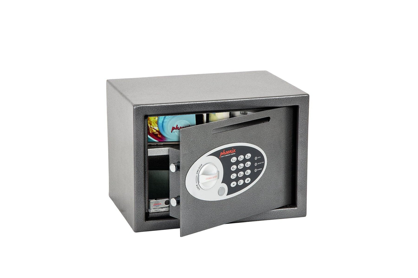 Phoenix Vela Deposit Home & Office SS0800 Security Safe with Electronic Lock - Safe Fortress