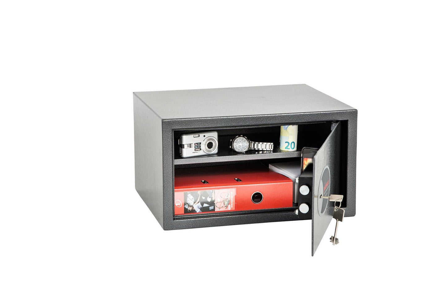 Phoenix Vela Home & Office SS0800 Security Safe with Key Lock - Safe Fortress
