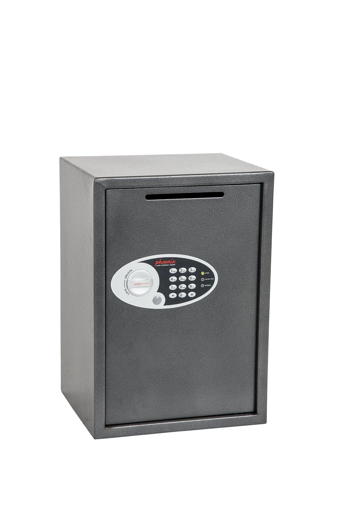 Phoenix Vela Deposit Home & Office SS0800 Security Safe with Electronic Lock - Safe Fortress