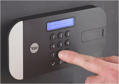 Yale High Security Electronic Lock Home Safe