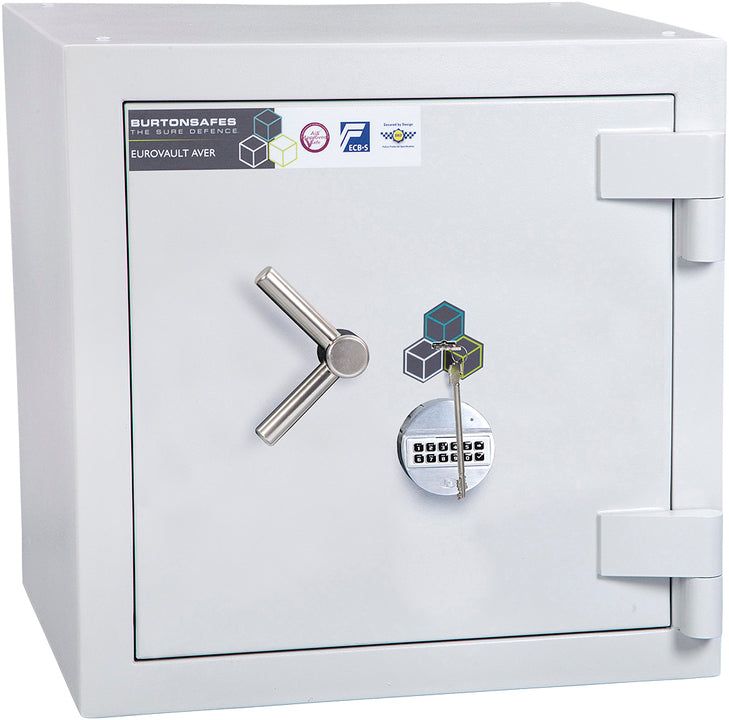 Burton Eurovault Aver LFS Grade 5 Key & Electronic Lock Safe