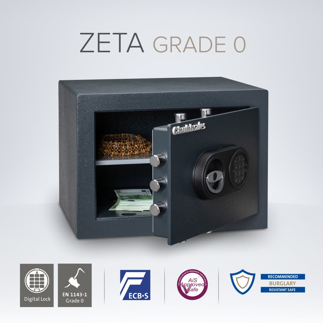 Chubbsafes Zeta Eurograde 0 Electronic Lock Security Safe