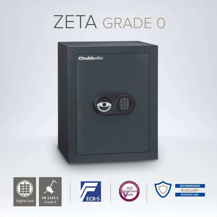 Chubbsafes Zeta Eurograde 0 Electronic Lock Security Safe