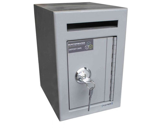 Burton Mini Teller Small Key Lock Cash Deposit Safe