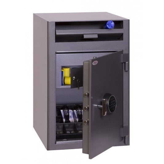 Phoenix Cashier Deposit Fingerprint Locking Safe