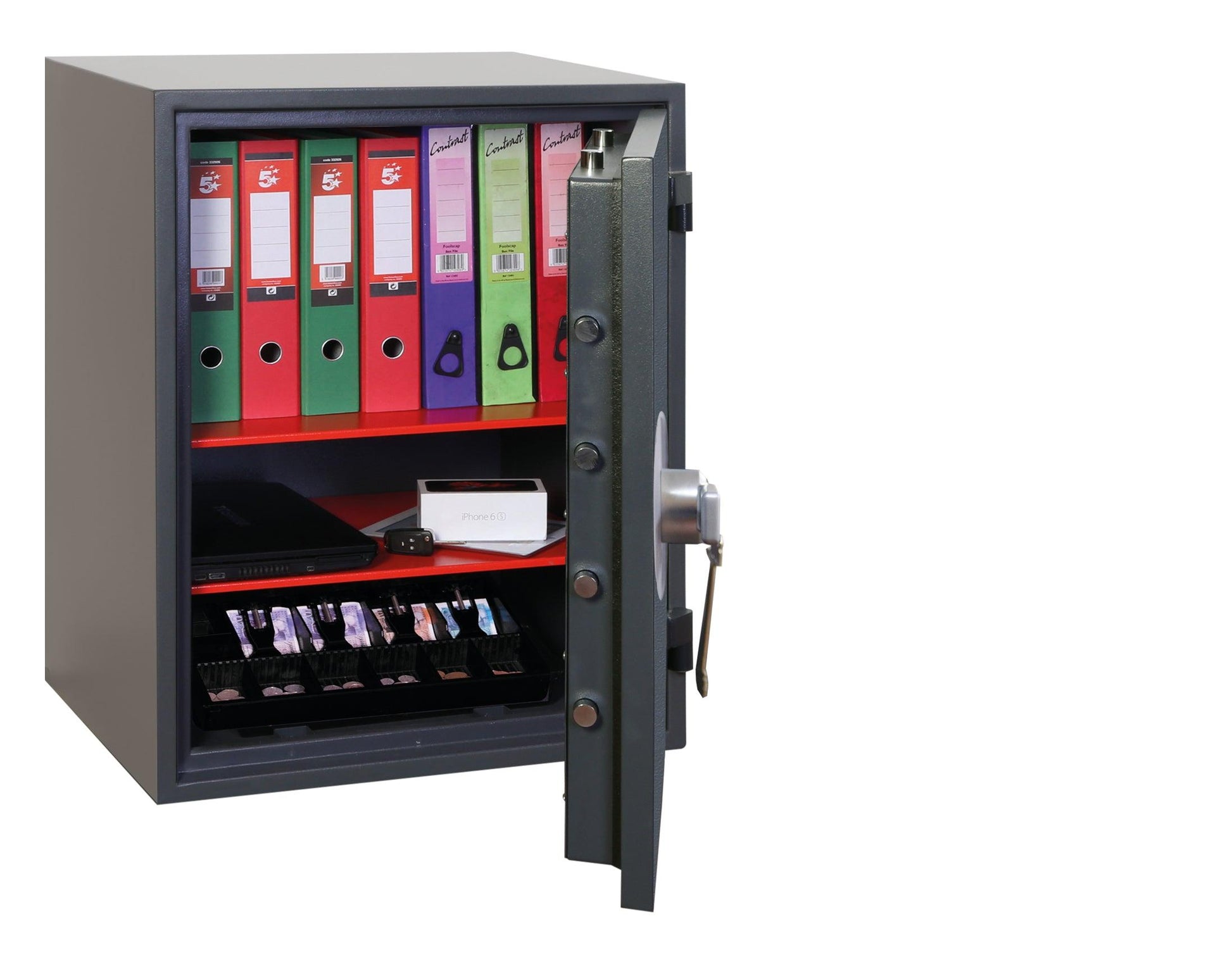 Phoenix Neptune HS1054K Size 4 High Security Euro Grade 1 Safe with Key Lock - Safe Fortress