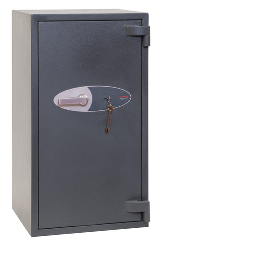 Phoenix Mercury HS2053K Size 3 High Security Euro Grade 2 Safe with Key Lock - Safe Fortress