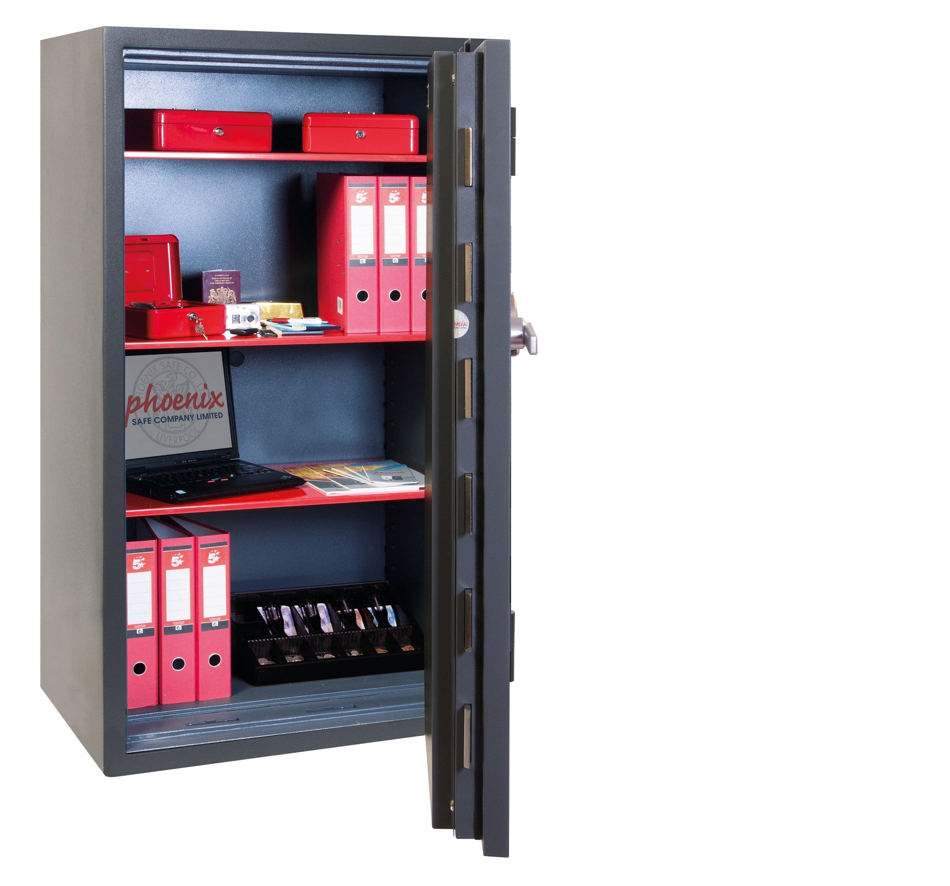 Phoenix Mercury HS2056E Size 6 High Security Euro Grade 2 Safe with Electronic Lock - Safe Fortress