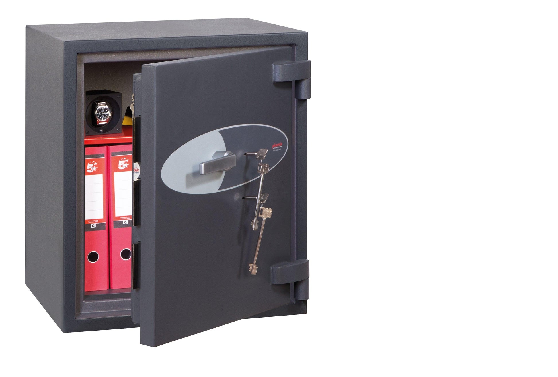 Phoenix Planet HS6072K Size 2 High Security Euro Grade 4 Safe with 2 Key Locks - Safe Fortress