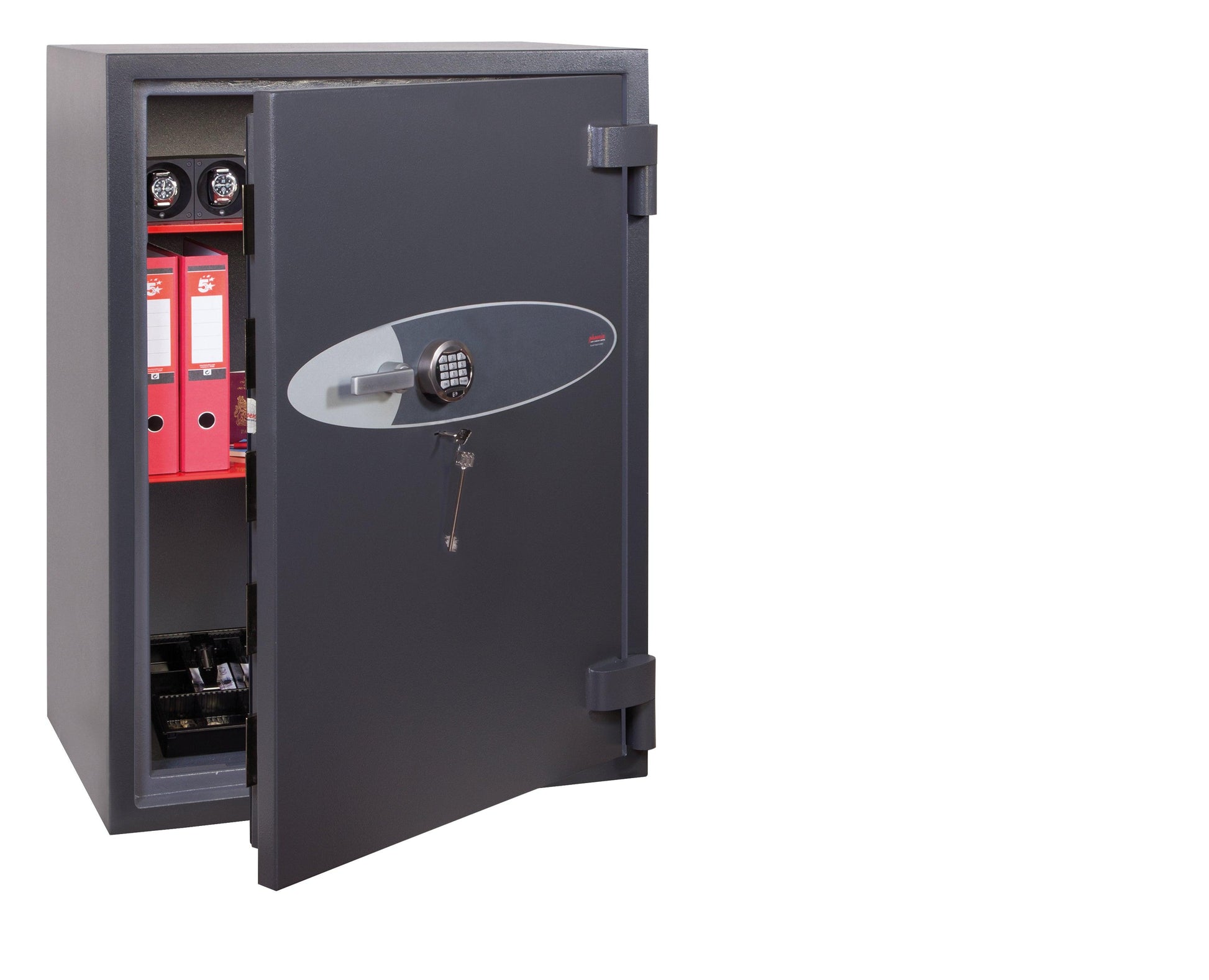 Phoenix Planet HS6076E Size 6 High Security Euro Grade 4 Safe with Electronic & Key Lock - Safe Fortress