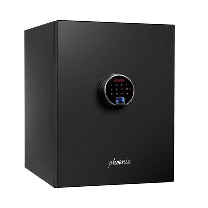 Phoenix Spectrum Plus LS6011FB Luxury Fire Safe With Black Door Panel + Fingerprint Lock - Safe Fortress