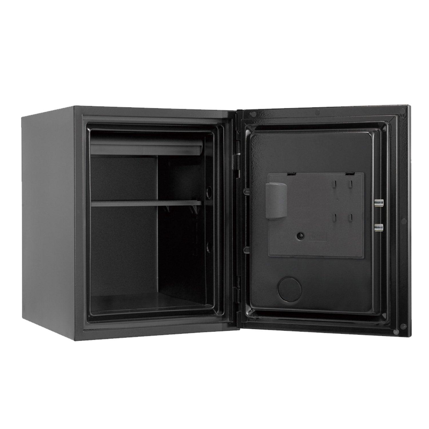 Phoenix Spectrum Plus LS6011FB Luxury Fire Safe With Black Door Panel + Fingerprint Lock - Safe Fortress