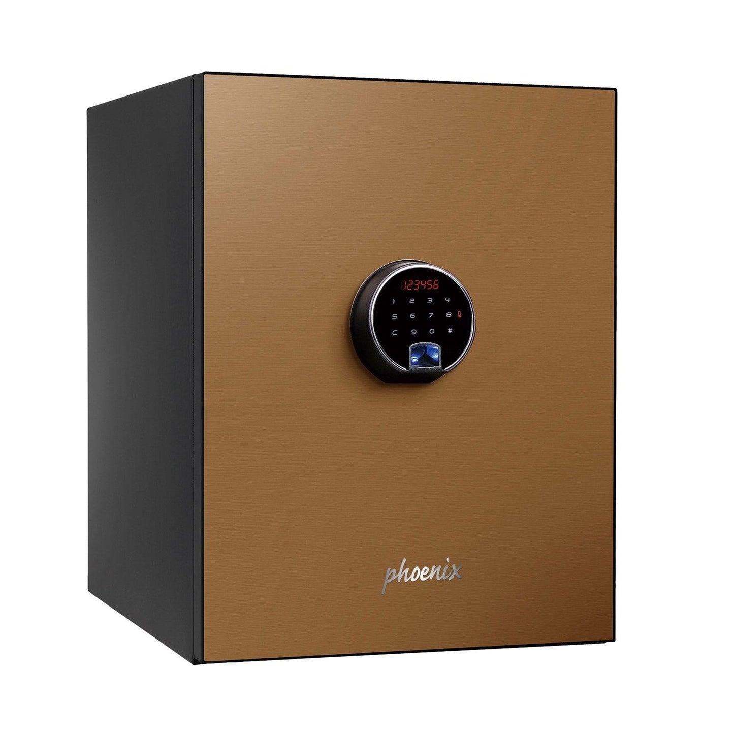 Phoenix Spectrum Plus LS6011FB Luxury Fire Safe With Black Door Panel + Fingerprint Lock - Safe Fortress