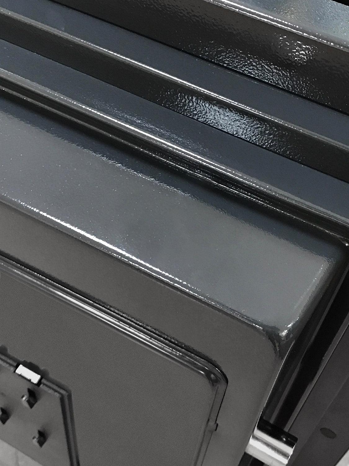 Phoenix Spectrum Plus LS6012FB Size 2 Luxury Fire Safe with Black Door Panel and Fingerprint Lock - Safe Fortress