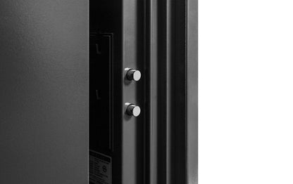 Phoenix Spectrum Plus LS6012FB Size 2 Luxury Fire Safe with Black Door Panel and Fingerprint Lock - Safe Fortress